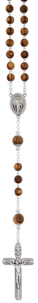 (P609C) 6MM ZEBRA WOOD MIRAC ROSAR