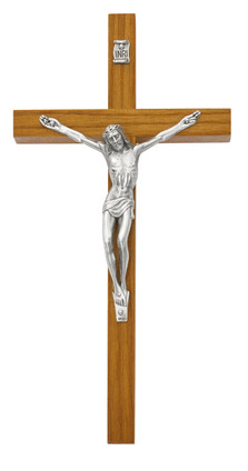 (81-37) 8" STAINED ASH CRUCIFIX 