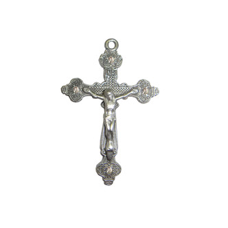 (D9074X) PWTR, CRUCIFIX,  SLVR OX
