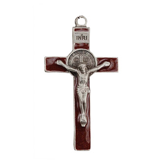 (D9140X) PWTR, CRUCIFIX,  BENEDICT