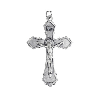 (S6031X) SILVER OX CRUCIFIX