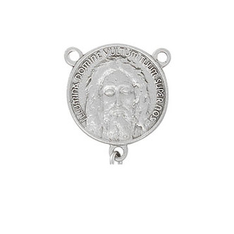 (2095D) PEWTER HOLY FACE OF JESUS