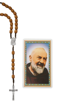 (P545R) 10MM WOOD SAINT PIO RSRY.