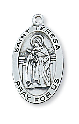 (L500TH) 18" CH SS ST. TERESA OF AVILA