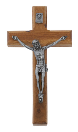 (82-13) 4.75" WALNUT CRUCIFIX