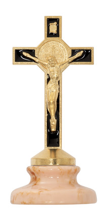 (47-08) STANDING GOLD ST. BENEDICT