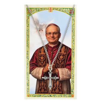 (PSD670) 3/4"SILV POPE LEO CROSS 18" C