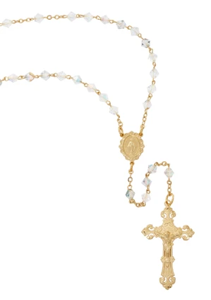 (R1035HF) GOLD PLATED CRYS SWAROVSKI RSR