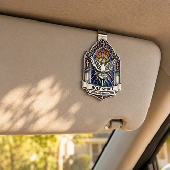 (GV920) HOLY SPIRIT VISOR CLIP