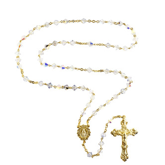 (R1035JF) GOLD PLATED CRYS SWAROVSKI RSR
