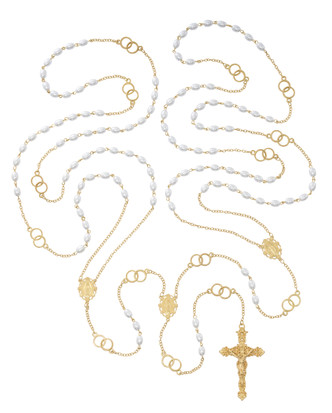 (P676R) GP LASSO ROSARY WITH LAMINATED