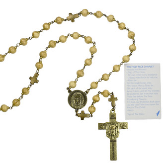 (P678R) GP HOLY FACE OF JESUS ROSARY 