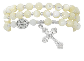 (BR647C) MOP TWISTABLE BRACELET