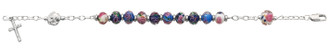 (BR651) MULTI COLOR CRY RSRY BRAC