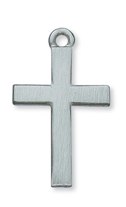 (D6041) PEWTER CROSS