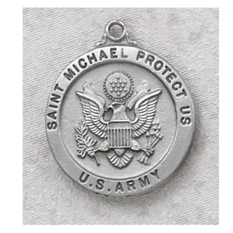 (D650AM) PEWTER ARMY MEDAL