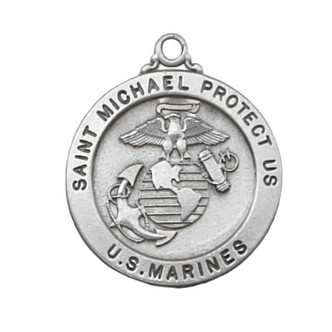 (D650MRN) PEWTER MARINE MEDAL