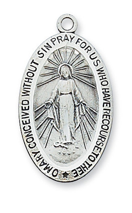 (L311MI) 18" CH SS MIRACULOUS