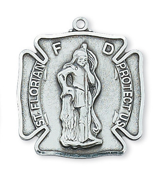 (L413) 24" CH SS ST. FLORIAN 