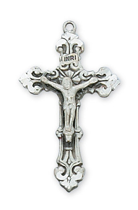 (L5020) 16-18" CH SS CRUCIFIX