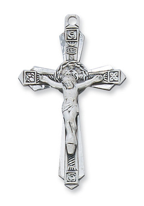 (L6004) 24" CH SS CRUCIFIX 