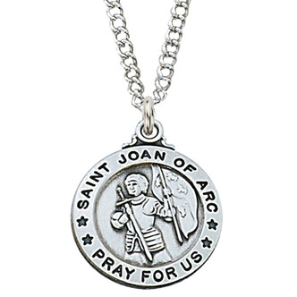 (L600JOA) 20" CH SS ST. JOAN OF ARC 