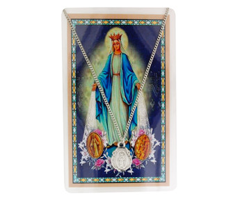 (PSD1821MI) MIRACULOUS PRAYER CARD SET