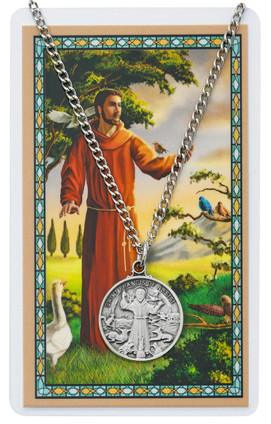 (PSD2514FR) ST FRANCIS PRAYER CARD SET