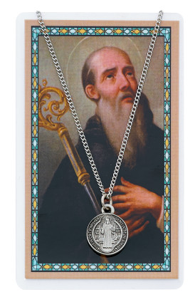 (PSD434) ST. BENEDICT PRAYER CARD SET