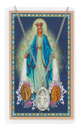 (PSD500MI) MIRACULOUS PRAYER CARD SET