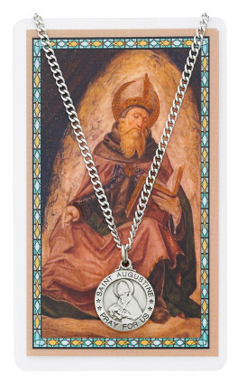 (PSD600AU) ST AUGUSTINE PRAYER CARD SET
