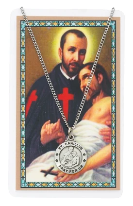 (PSD600CM) ST CAMILLUS PRAYER CARD SET