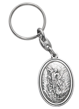 (760-62) ST. MICHAEL KEYRING