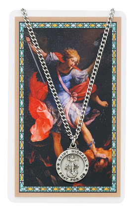 (PSD600MK) ST MICHAEL PRAYER CARD SET