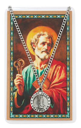 (PSD600PTR) ST PETER PRAYER CARD SET.