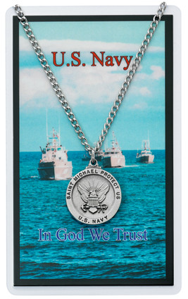(PSD650NY) NAVY PRAYER CARD SET