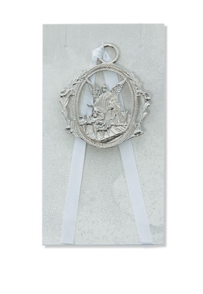 (PW6-W) GUARDIAN ANGEL MEDAL WITH