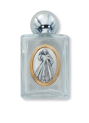 (94-07) DIVINE MERCY GLASS WATER BOTTL