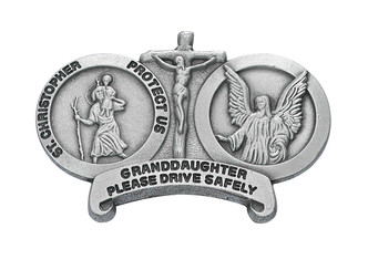 (VC-845) ST CHRIS GRANDDAUG  VISOR CLIP