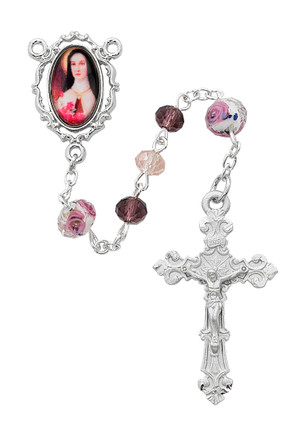 (R599RF) RF PINK & PURPLE ST. THERESE 