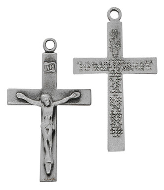 (D8080) PEWT LORDS PRAYER CRUCIFIX