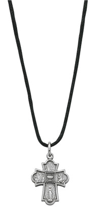 (D573LC) PEWTER 4-WAY PENDANT