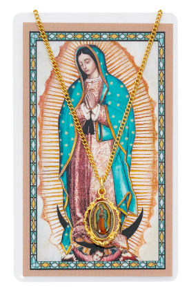 (PSH738) O.L. GUADALUPE CARD & MEDAL