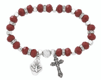 (BR938C) RED MATT HOLY SPIRIT STRETCH 