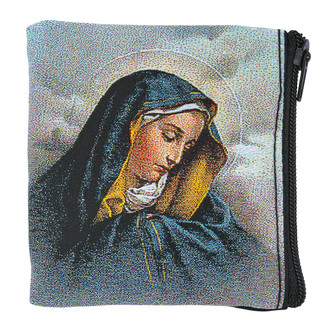 (RP7) OL SORROWS ROSARY CASE