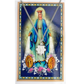 (PSD572) MIRACULOUS PRAYER CARD SET