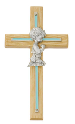 (73-06) 7" OAK SIL/BL OL PRAY BOY