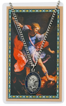 (PSD820) ST MICHAEL PRAYER CARD SET