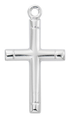 (L9226) 24" CH& SS CROSS POLISHED TIP