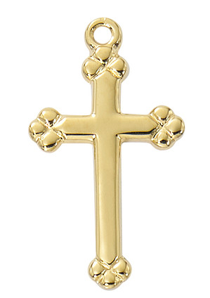 (J9256) 16-18" CH G/SS CROSS 